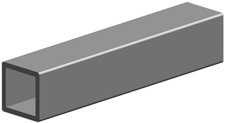 HUONEKALUPUTKI 20X20X1,5X2000MM TERÄS