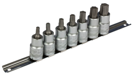HYLSYSARJA 1/2" KISKOSSA T30-T70 TORX