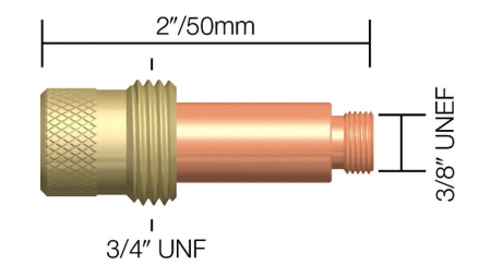 KAASULINSSI 3/32" / 2,4MM WP17  PARWELD
