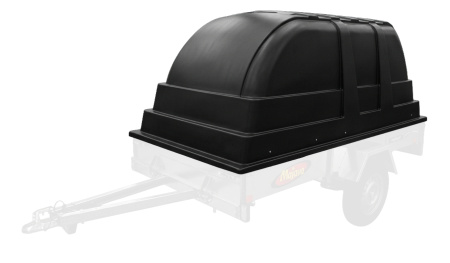 Kuomu M 2526 Jaxal HD-PE, musta 125x262 cm