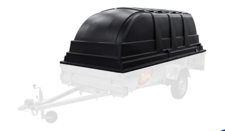 Kuomu M 5032 Jaxal HD-PE, musta 150x326 cm