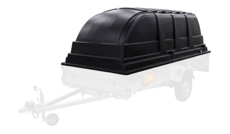 Kuomu M 8035 Jaxal HD-PE, musta 180x350 cm