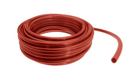 NYLON JARRUPUTKI  PUNAINEN 12X1,5MM, 25M/RLL, HINTA/1M