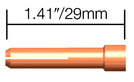 KIRISTYSHYLSY LYHYT 1/8" /3,2MM WP17 2 KPL PARWELD