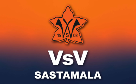 VsV Sastamala kannustuslippu 50x31cm