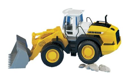 Liebherr 574 pyöräkuormaaja 1:16 50 x 20 x 25 cm, Bruder