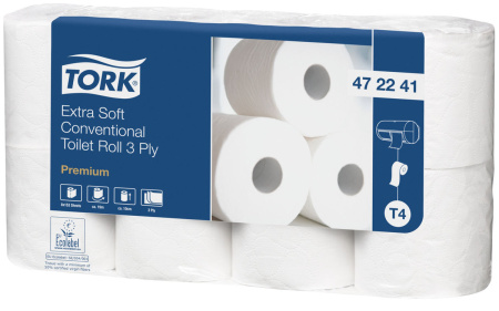 WC-PAPERI EXTRA SOFT 40 RLL TORK 3K T4