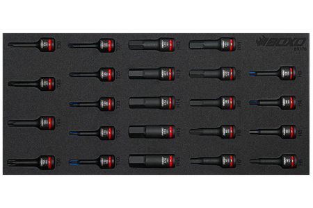 KONEHYLSYSARJA 3/8"TORX & KUUSIOKOLO