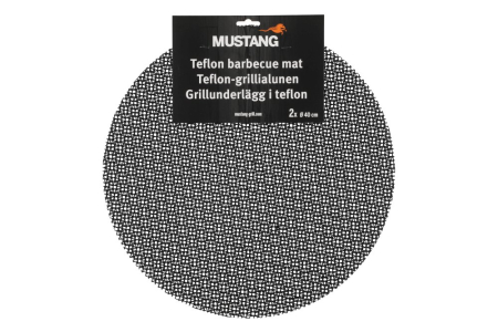 Pyöreä grillialunen tiheällä verkolla