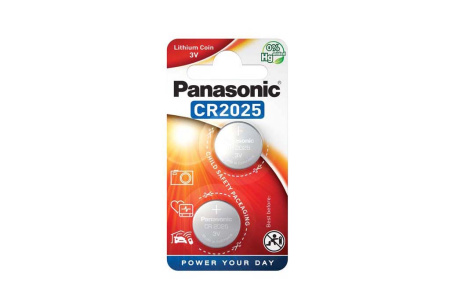# PANASONIC Coin Lithium CR-2025EL/2B 2kpl/pkt