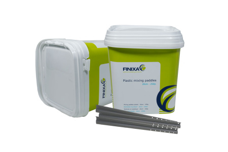 Mixing paddles plastic 20cm 250p.