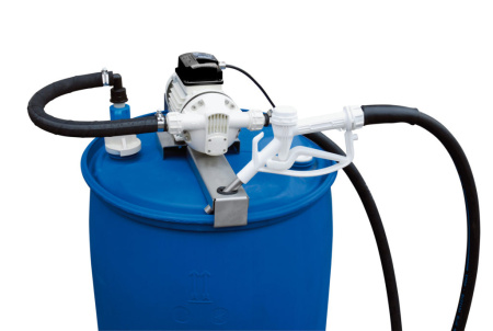 Uusi numero 970030 Sähköpumppu AD Blue Basic tynnyriin (Piusi)