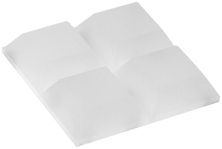 OVENPYSÄYTIN 20X20MM VALKOINEN 4KPL