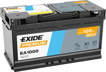 EXIDE-AKKU PREMIUM EA1000 100AH