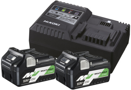 AKKUPAKETTI 36V 2 X BSL36A18 + LATURI UC18YSL3 MV, Hikoki