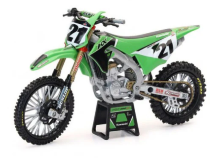 New-Ray, 1:12 Kawasaki Racing Team Jason Anderson pienoismalli
