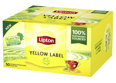 Lipton Yellow Label Tee 50ps