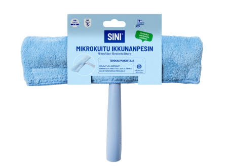 Mikrokuitu ikkunanpesin 29 cm