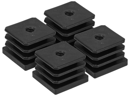 PUTKITULPPA 40X40MM/M10 4 KPL KIERTEELLÄ