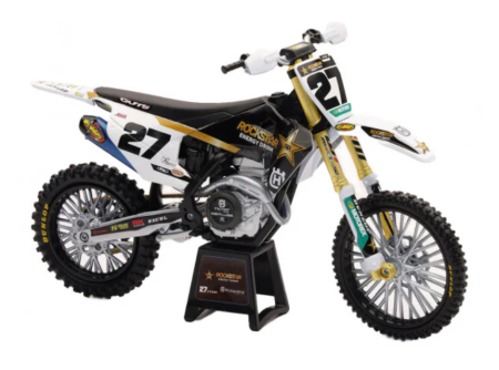 New-Ray, 1:12 Husqvarna Racing Team Malcolm Stewart pienoismalli
