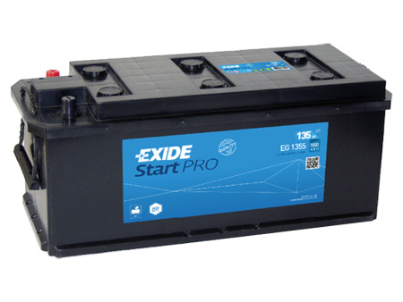 EG1355 EXIDE HD PRO 135AH 514X175X210 +/- 1000A