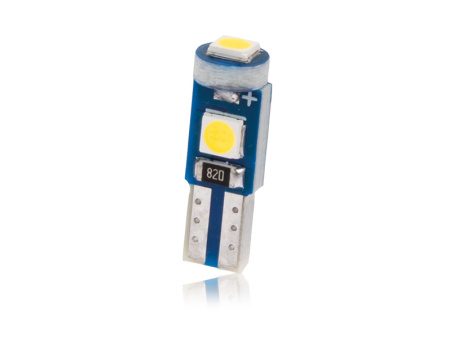 LED-POLTTIMOPARI T5 5000K CAN AUTOLINE YELLOW TECH