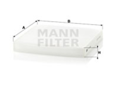 RAITISILMASUODATIN MANN, HONDA 1482-CU2358