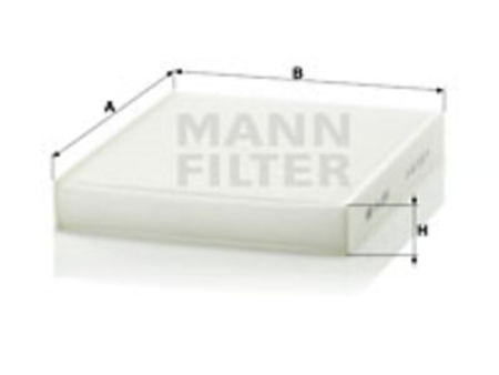 RAITISILMASUODATIN MANN, FORD 1482-CU2559