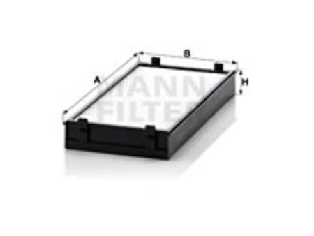 RAITISILMASUODATIN MANN, BMW 1482-CU2941-2
