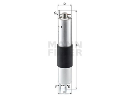 POLTTOAINESUODATIN MANN, BMW 1482-WK5321