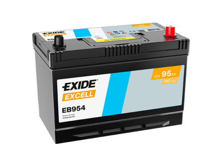 EB954 EXIDE EXCELL 95AH 306X173X222 -/+ 760A 1815-EB954