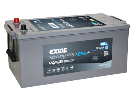 EE2353 EXIDE EFB PRO 235AH 518X274X240 +/- 1200A 1815-EE2353