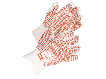 Hot Mill Grip N puuvillasormikas nitriilikuvioitu