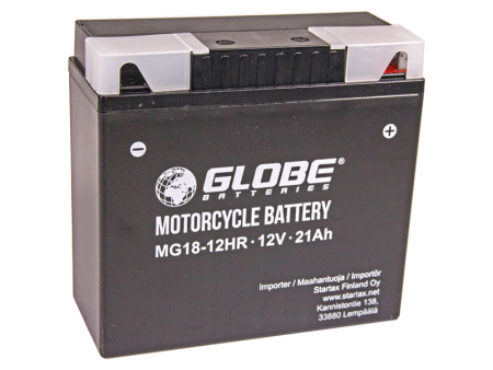 GLOBE GEL 12V 21AH 183X79X171 -/+ 310A (EN)