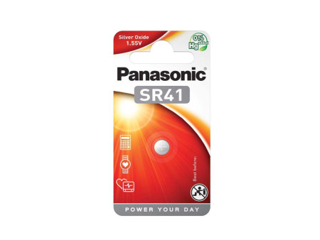 PANASONIC Silver Oxide SR-41EL/1B 1kpl/pkt 2A620188