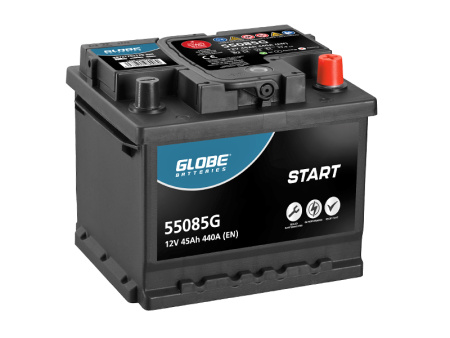 GLOBE START SMF 45AH 207X175X175 -/+ 440A EN