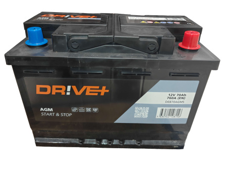 DRIVE+ AKKU AKKU 70AH AGM