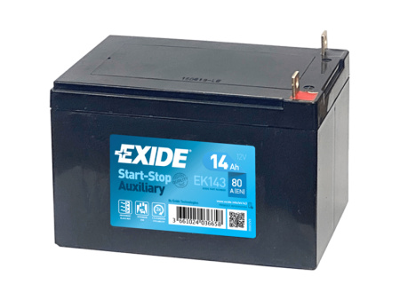 EXIDE START-STOP AUXILIARY 14AH 150X100X100 -/+ 80A