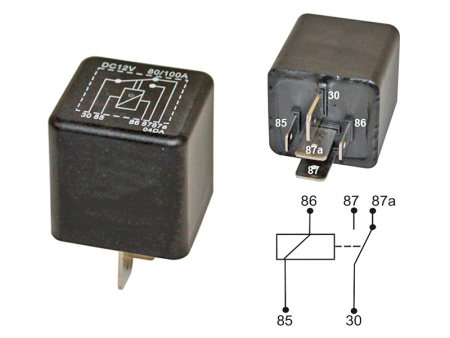 TEHORELE 12V 80/100A 5-N