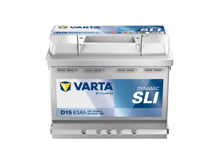 VARTA DYNAMIC SLI 63AH 610A 242X175X190MM -/+