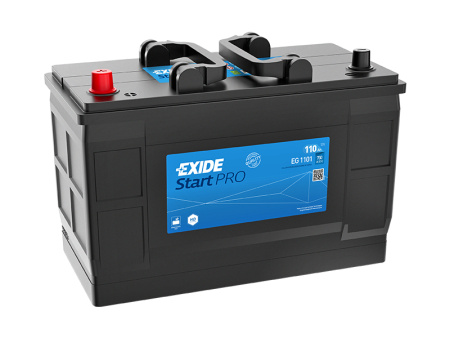 EG1101 EXIDE HD PRO 110AH 349X175X235 +/- 750A