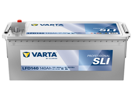 VARTA PROFESSIONAL STARTER 140AH 800A 513X189X223MM +/-