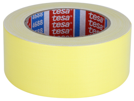KANGASTEIPPI PE 4688 KELTAINEN 25M/50MM TESA
