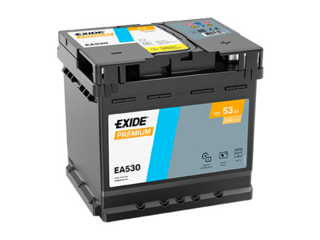 EA530 EXIDE PREMIUM 53AH 207X175X190 -/+ 540A