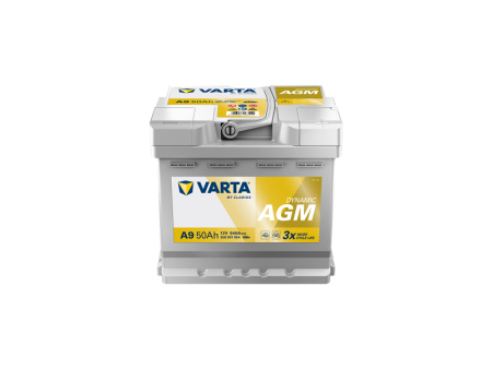 VARTA DYNAMIC AGM 50AH 540A 207X175X190MM -/+ 1820-A9