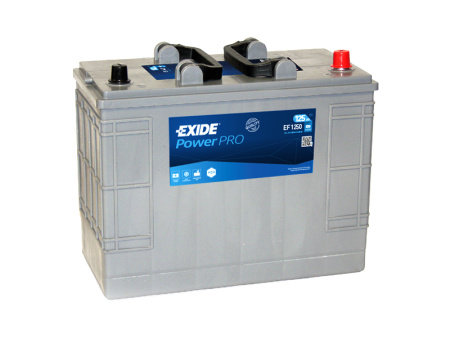 EF1250 EXIDE SHD PRO 125AH 349X175X285 -/+ 850A