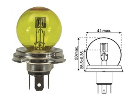 LAMPPU 1251  KELT. 12V 45/40W JAHN-1262086