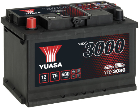 AKKU YUASA 76AH  +- 278X175X190