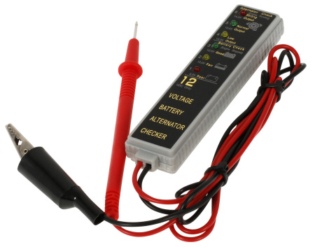 AKKUTESTERI/LATURITESTERI 12V MAGNEETILLA