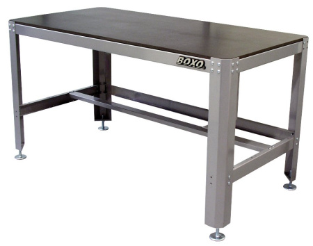 TYÖPÖYTÄ METALLIRUNKO PVC-TYÖTASO 1565MM